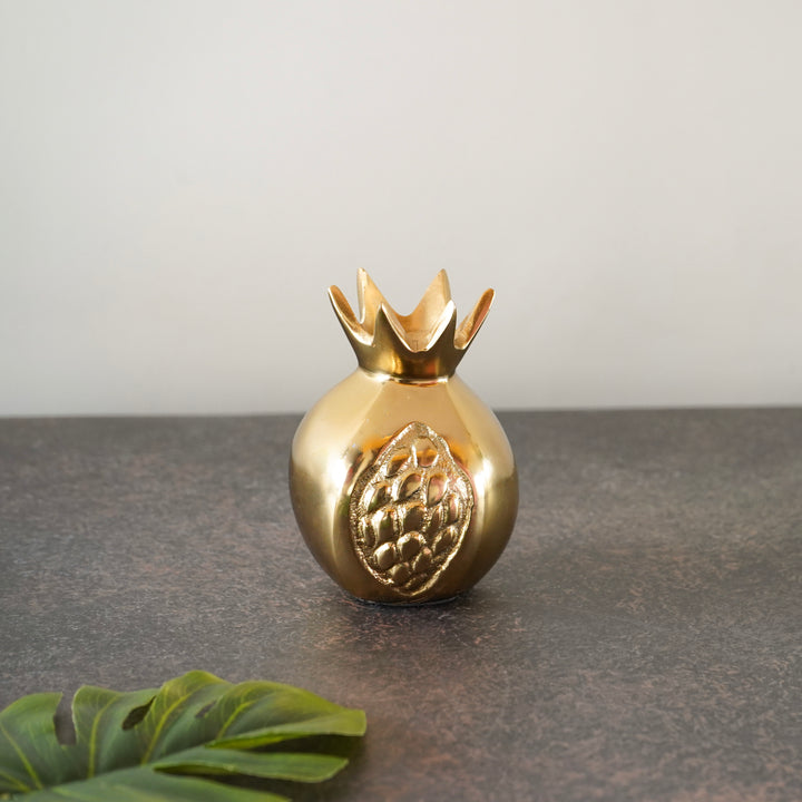 Golden Melagrana Decor Figurine Small