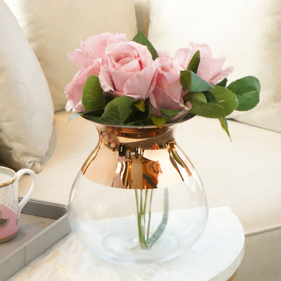 Potje Rose Gold Vase, Small
