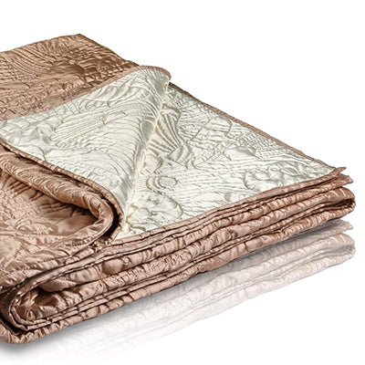 Meadow Faux Silk Reversible Bedspread