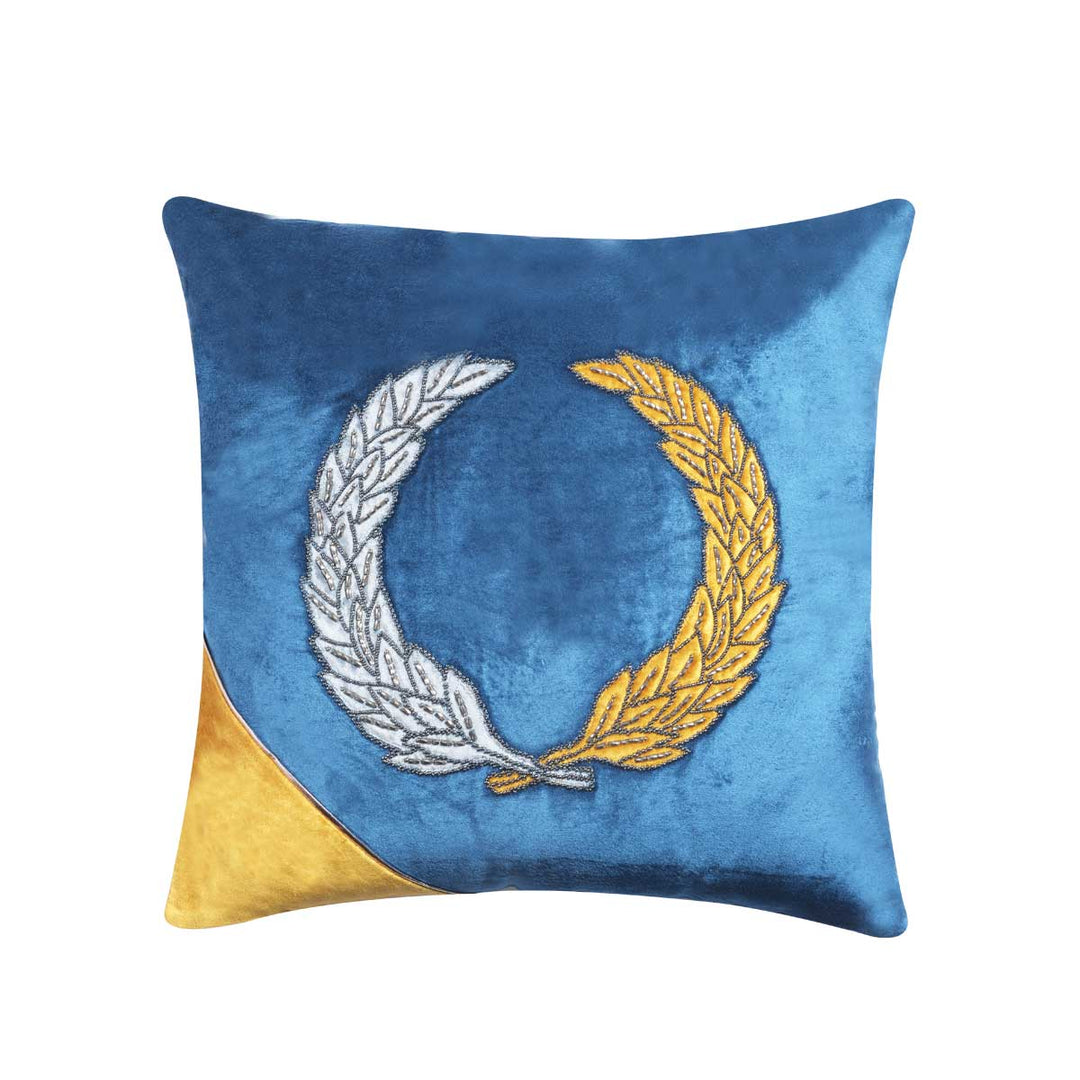 Heketeria velvet cushion cover 20x20 inch