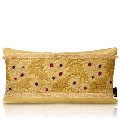 Furano Chartruese Velvet Cushion Cover 12 x 22 inch