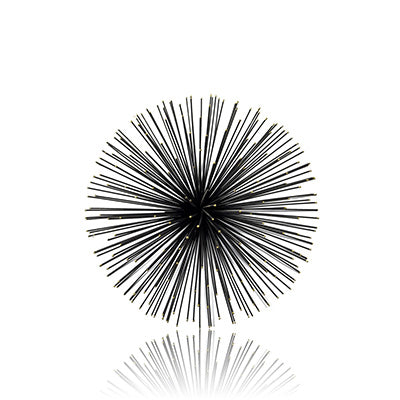 Black Circular Wall Decor, Large